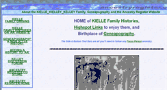 Desktop Screenshot of kielle.ancestryregister.com