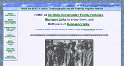 Desktop Screenshot of ancestryregister.com